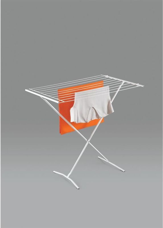 Metaltex - Como - Droogrek - Wit - Metaal - 8 Meter Drooglengte