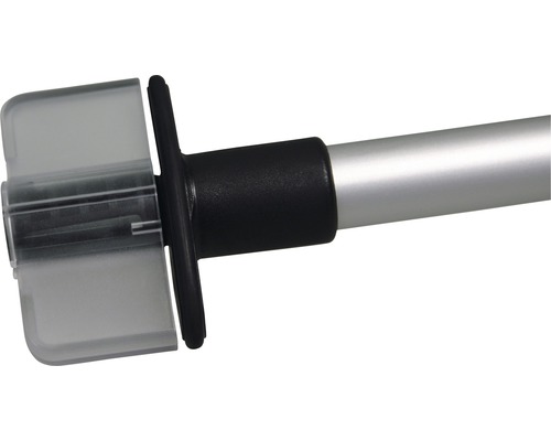 Aluminium bedieningsstang voor Vario Deluxe plisségordijn 150 cm, aluminiumkleurig