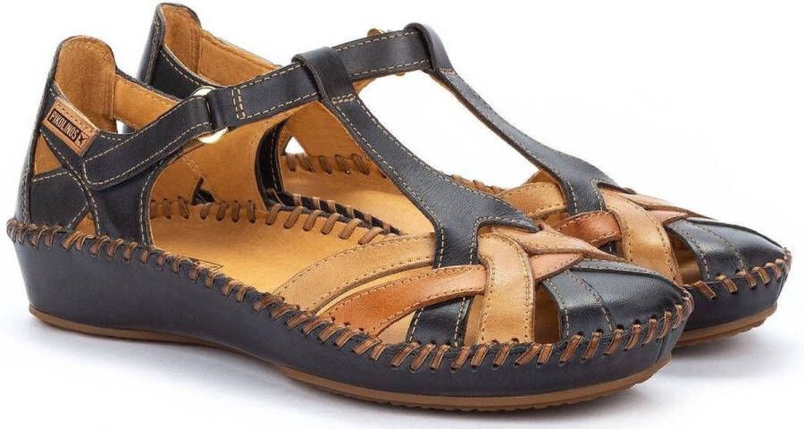 Pikolinos P. VALLARTA 655-0732 Platte sandalenDames Sandalen Blauw