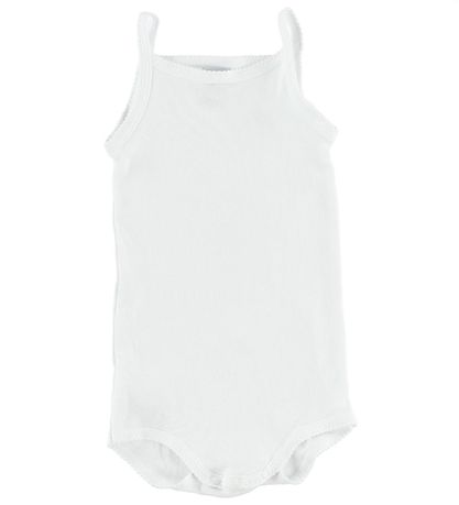 Petit Bateau Body - 2er-Pack - ohne Ärmel - Weiß