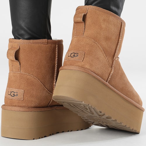 Bottines Femme Classic Mini Platform 1134991 Chestnut