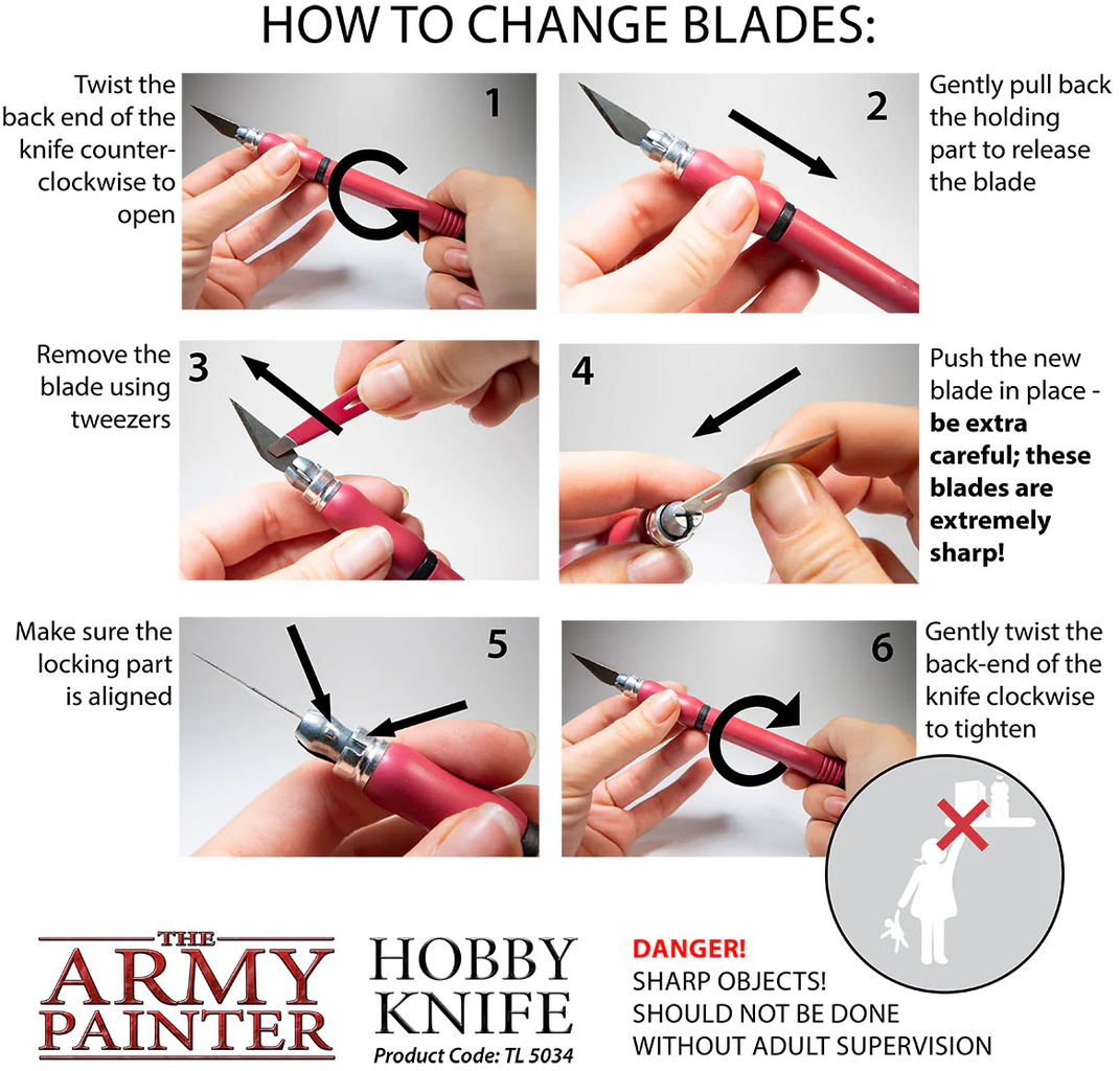 The Army Painter  Hobby Knife    Präzision in deiner Hand