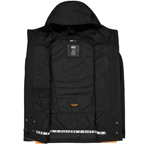 Veste snowboard PICTURE OBJECT JKT BLACK HONEY CARROT