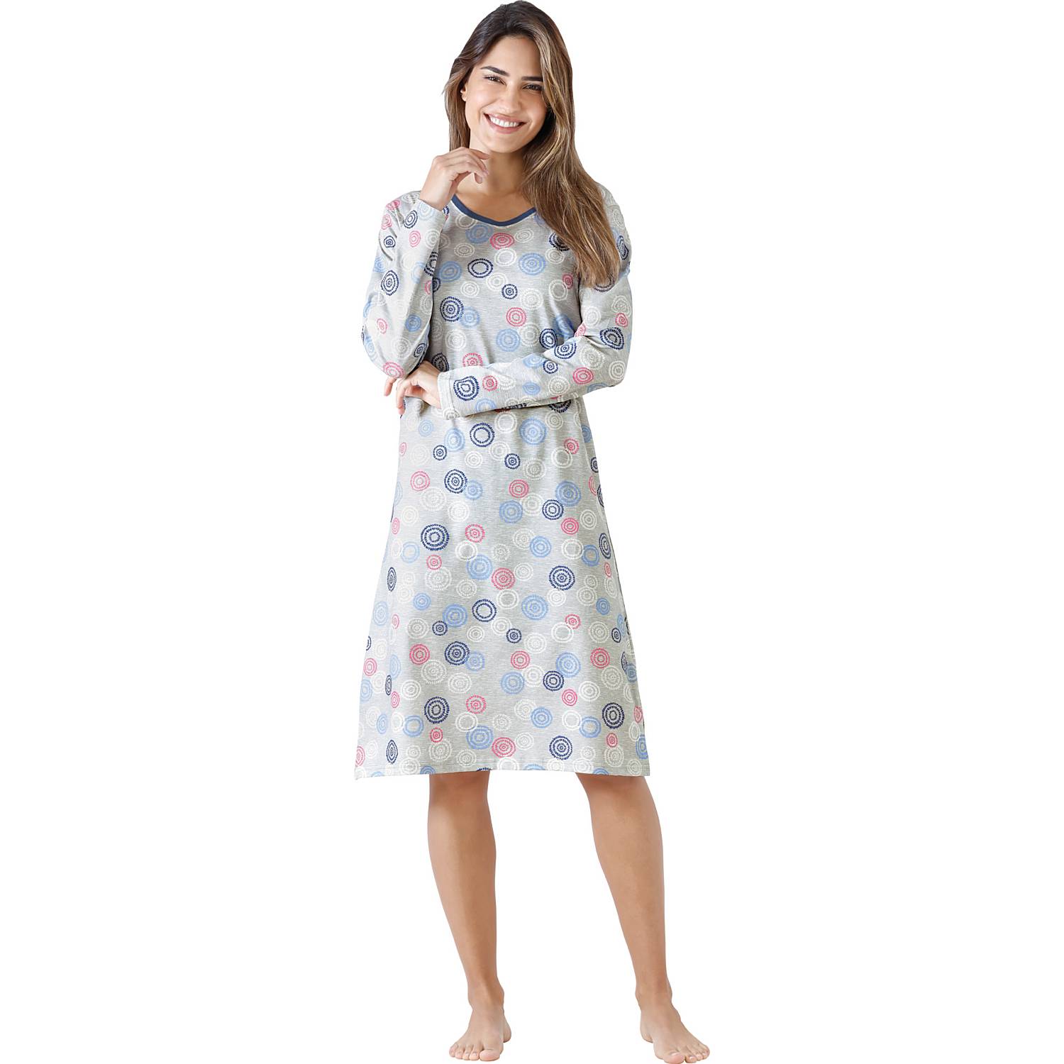 Hajo Single-Jersey Damen-Nachthemd