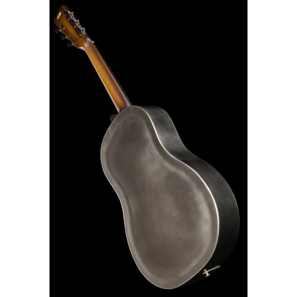 National Reso-Phonic Raw Steel Single Cone 12 Fret