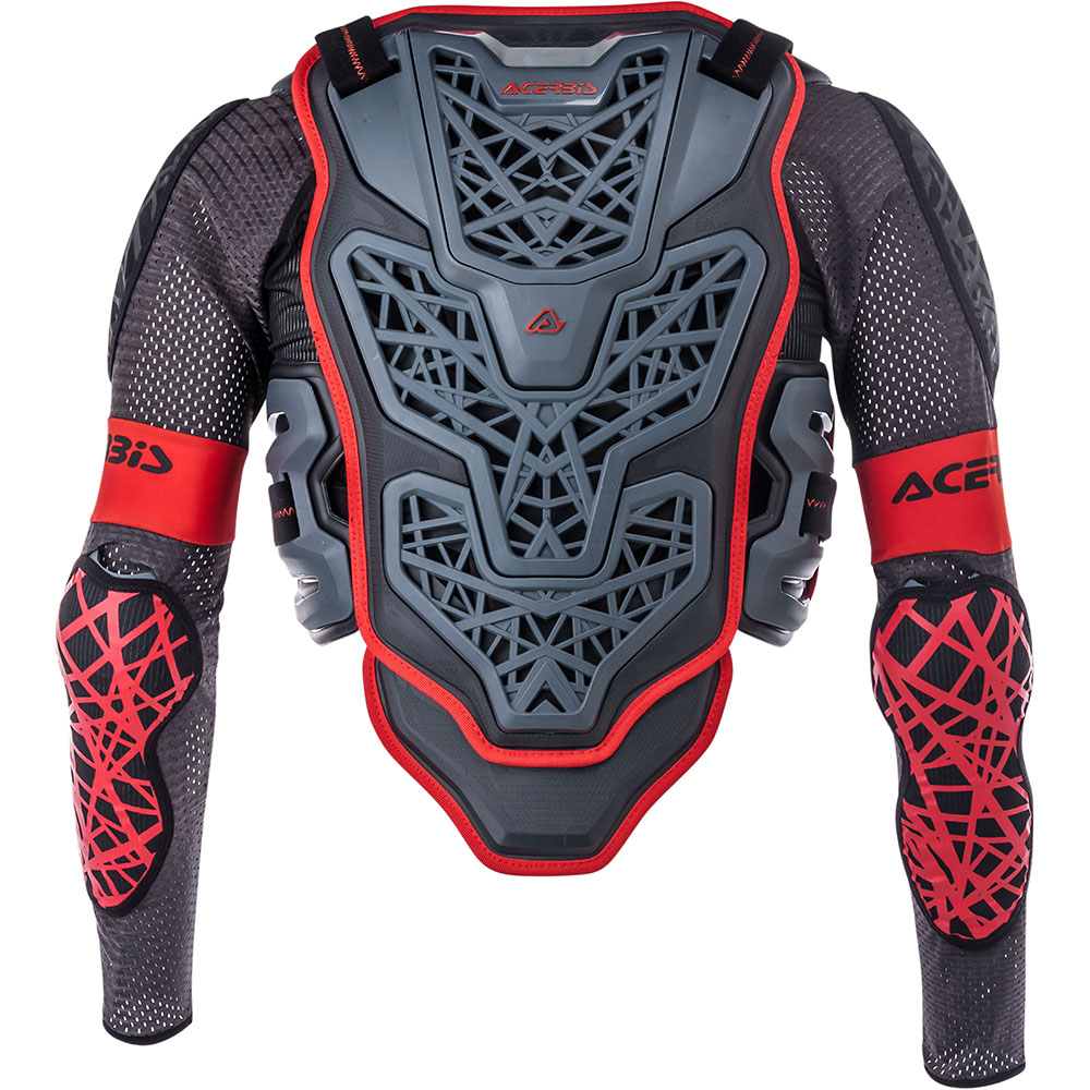 Acerbis - Gilet de protection/Pare-pierre Galaxy Noir / Gris
