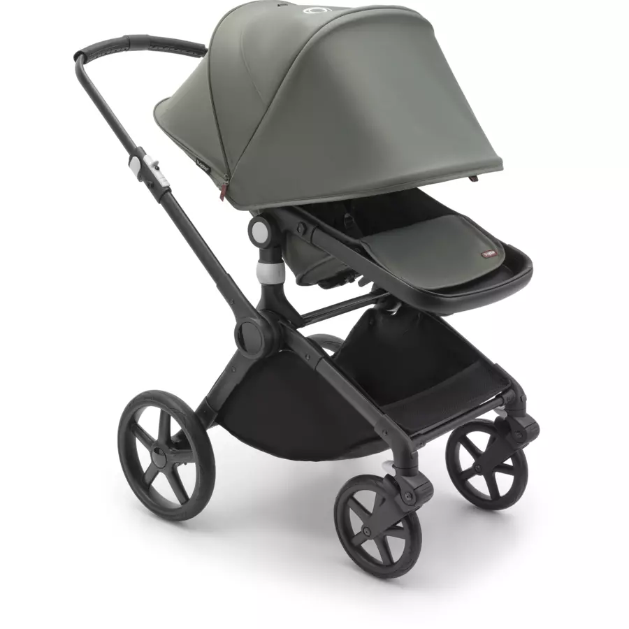 bugaboo Kinderwagen Fox Cub mit Liegeaufsatz und Sitz BlackForest Green