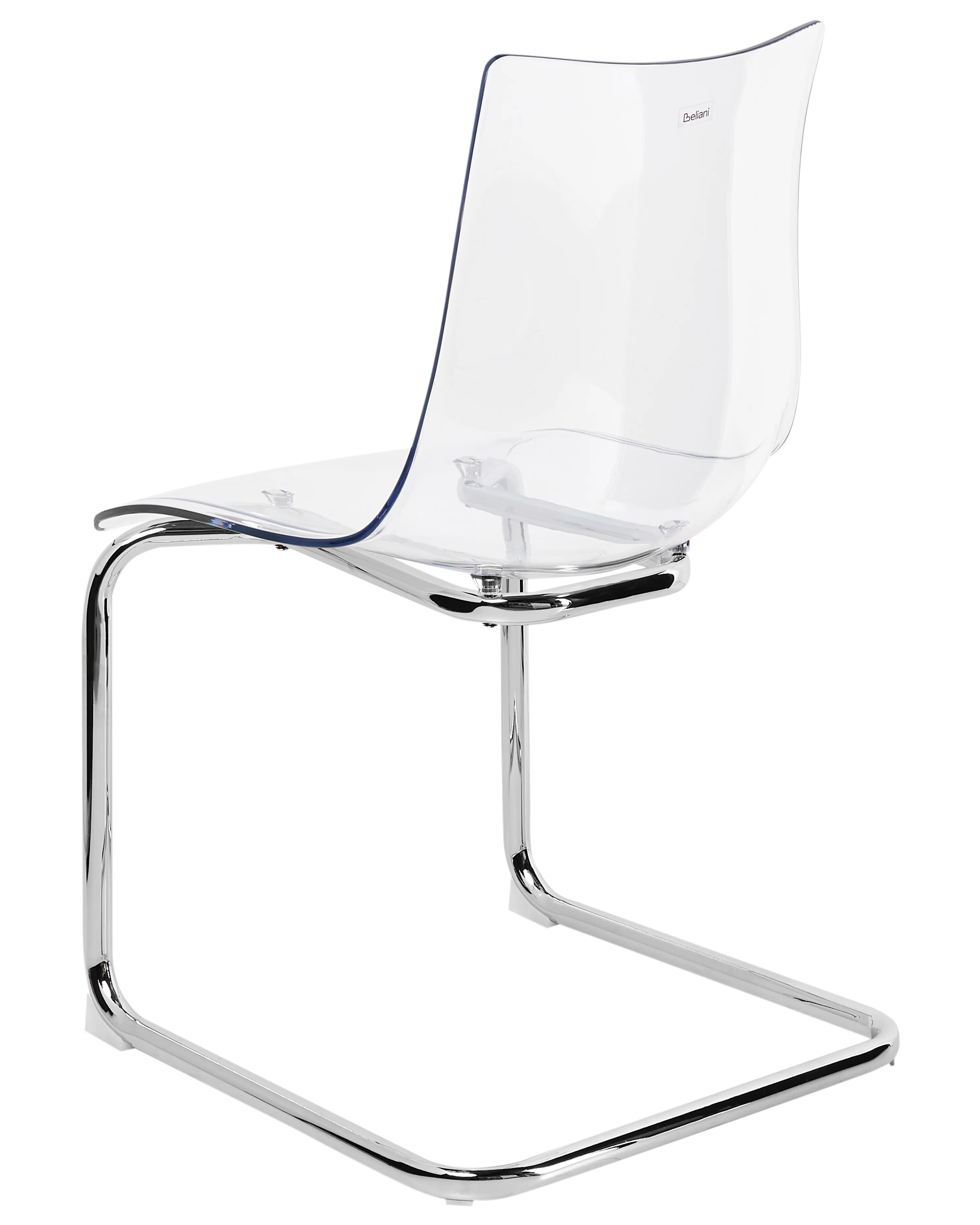 Set van 2 eetkamerstoelen MARSHALL Transparant