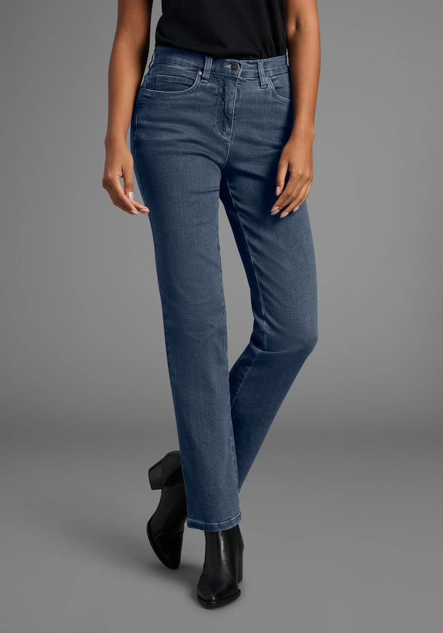 Arizona Gerade Jeans »Annett«, bequeme Passform,  5-Pocket-Style,  hohe Taille