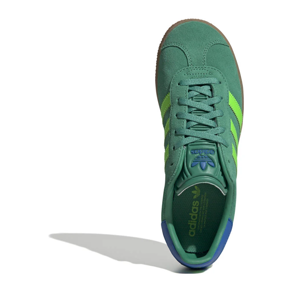 adidas GAZELLEsneakers groen/blauw