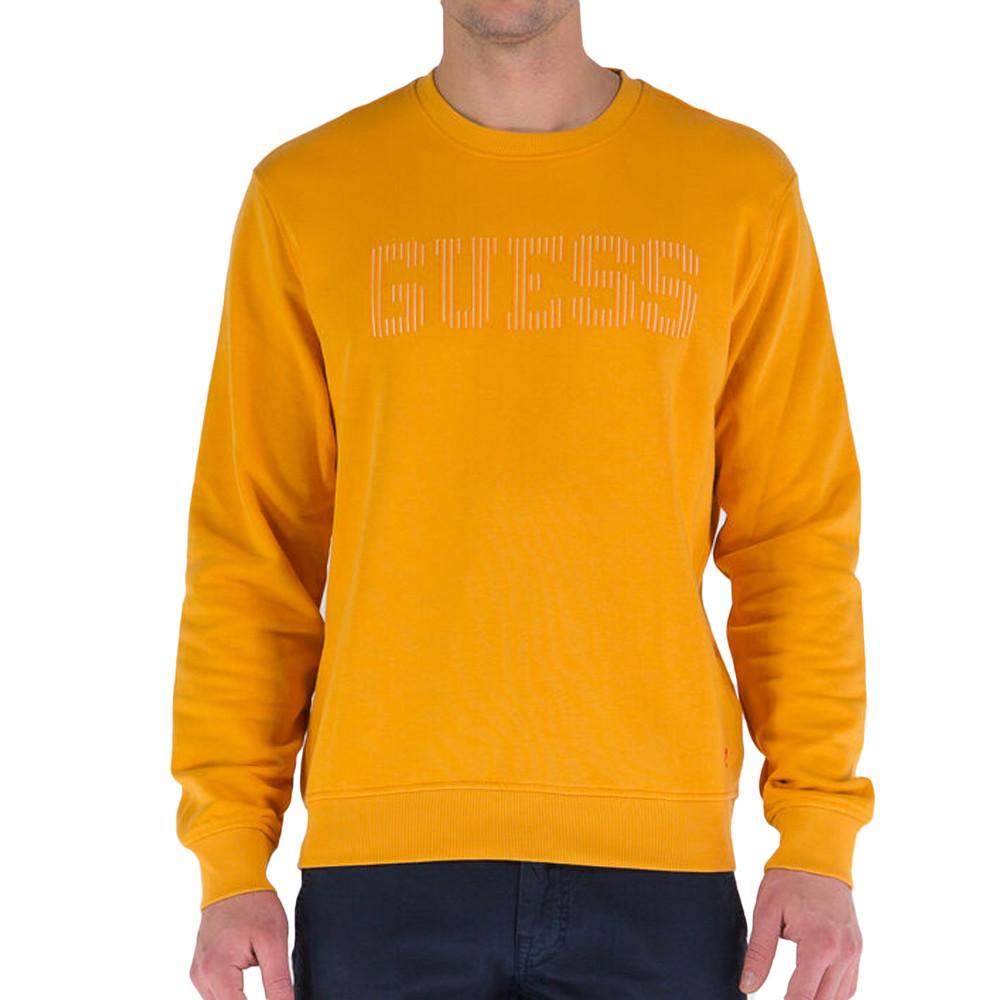 Guess Sweat Orange Homme Guess Beau Cn Fleece