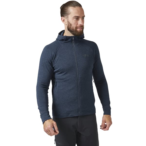 Veste polaire randonnée RAB NEXUS HOODY DEEP INK