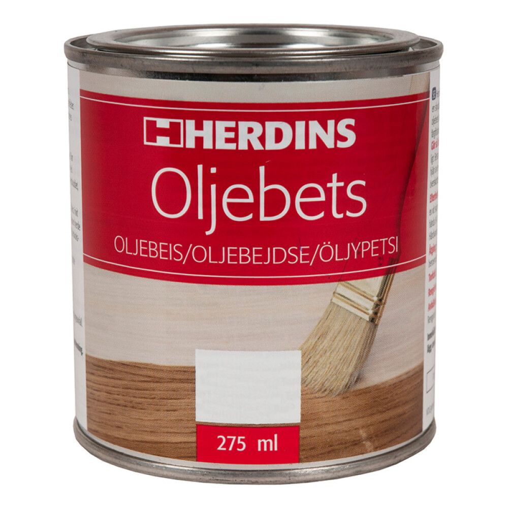 OLJEBEIS HERDINS 907 BRUN 275ML