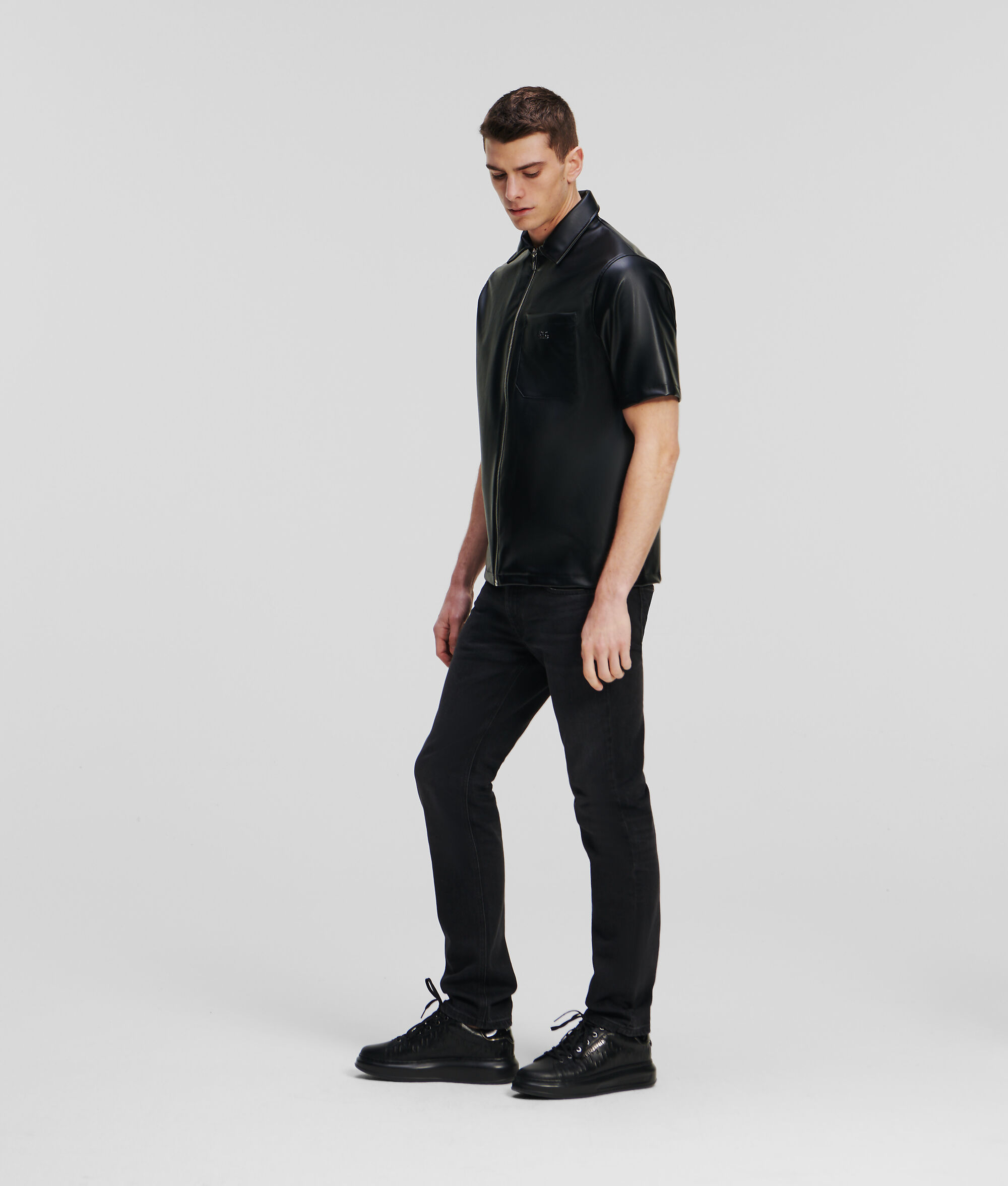 Chemise zippée