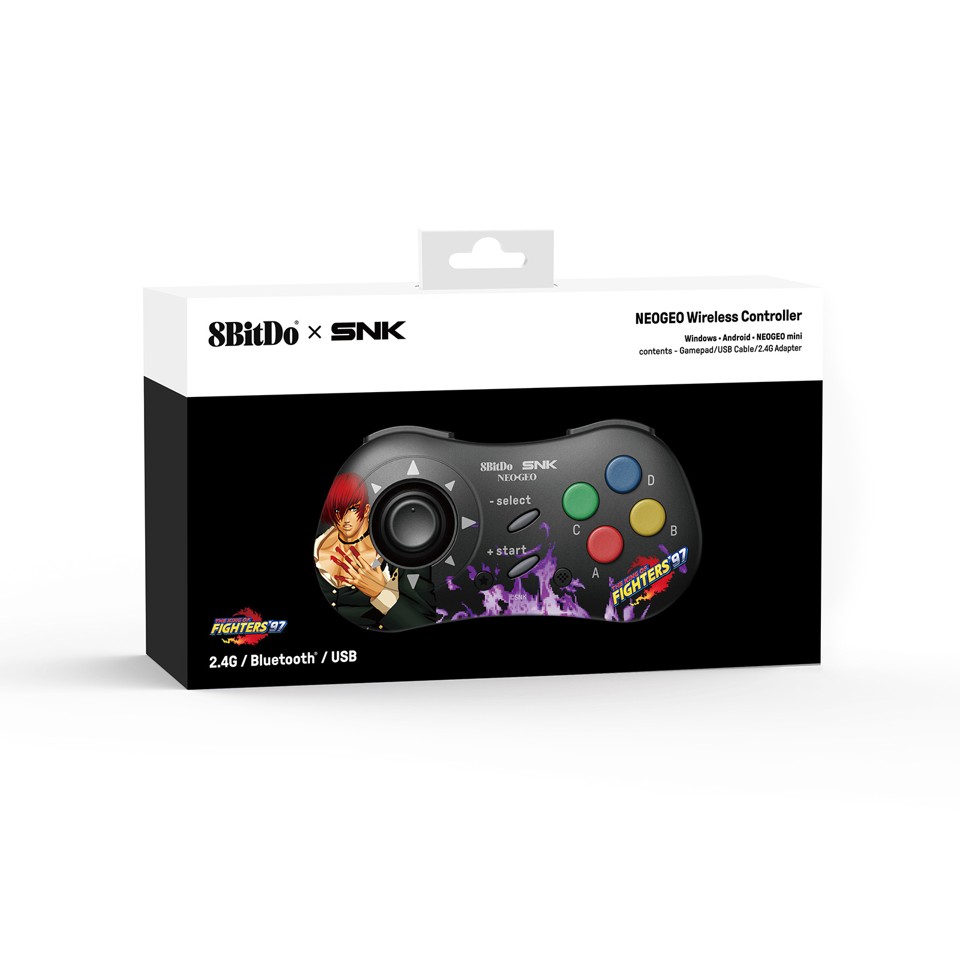 8BitDo NEOGEO Wireless Pad Iori Yagami