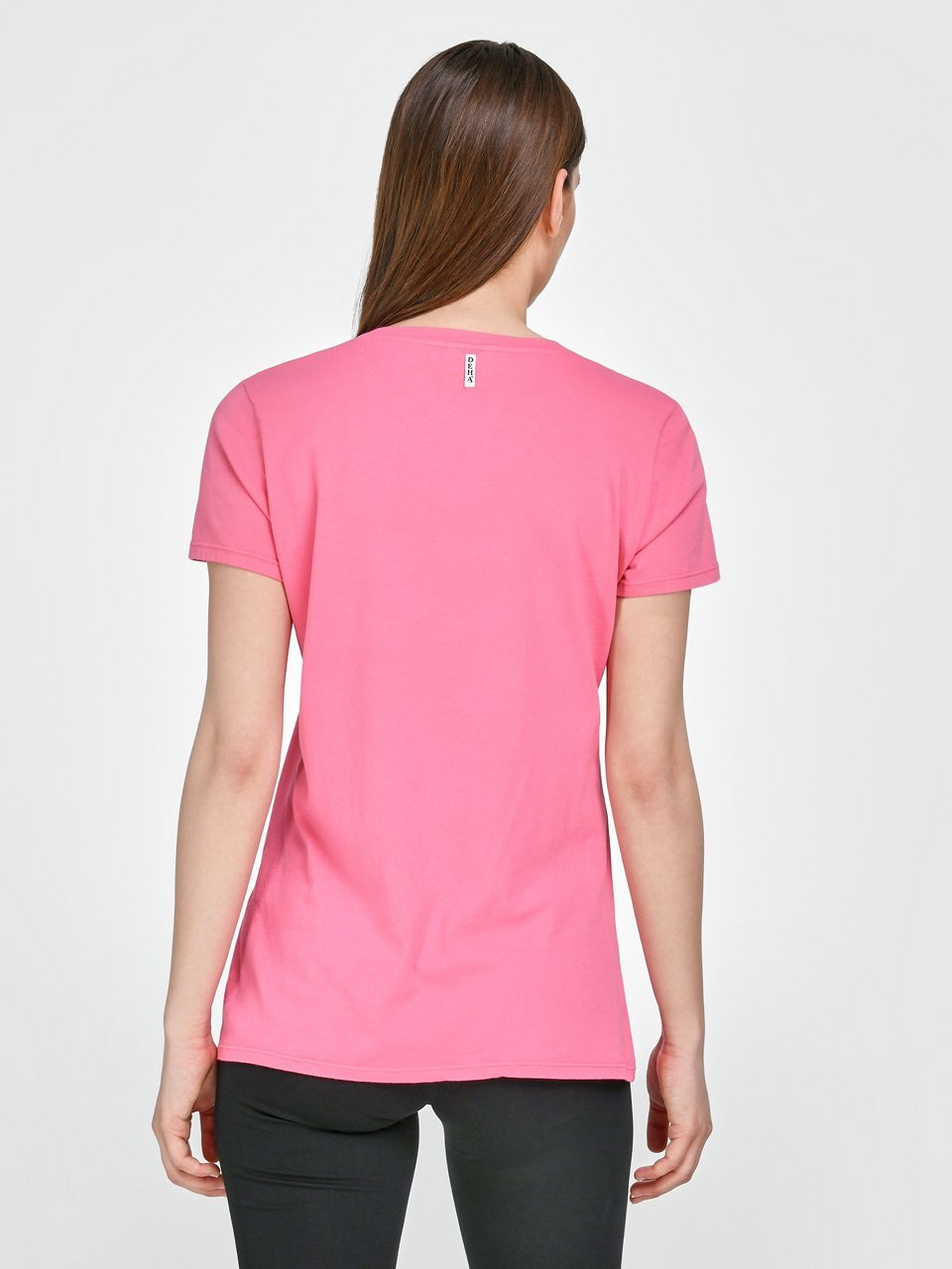 Rundhals-Shirt mit 1/2-Arm