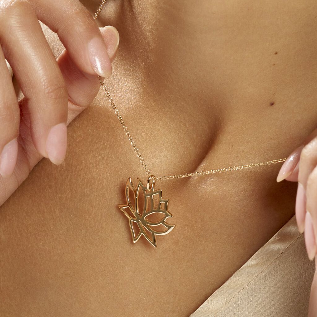 Collier Fuji Plaqué Or Jaune