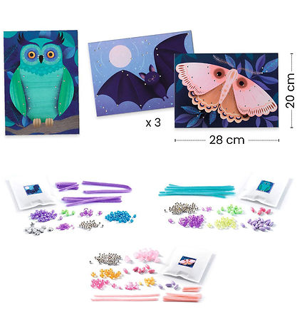 Djeco Kreatives Spielset - Light Die Nacht durch