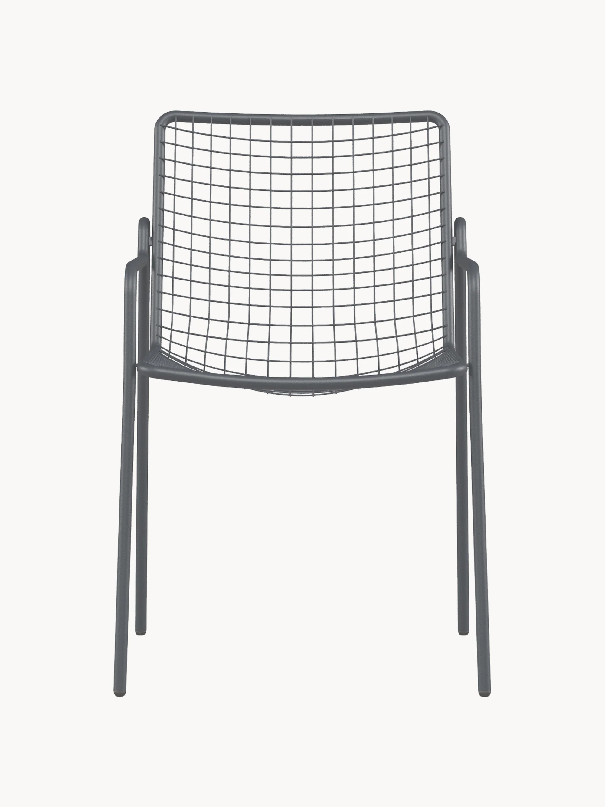 Stapelbare tuinstoel Rio R50 met armleuningen