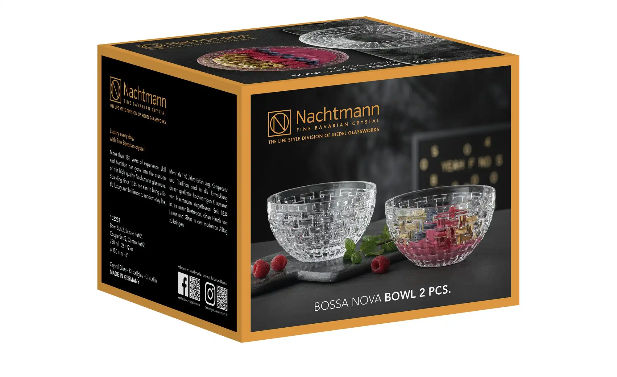 Nachtmann Schale 2er Set Bossa Nova