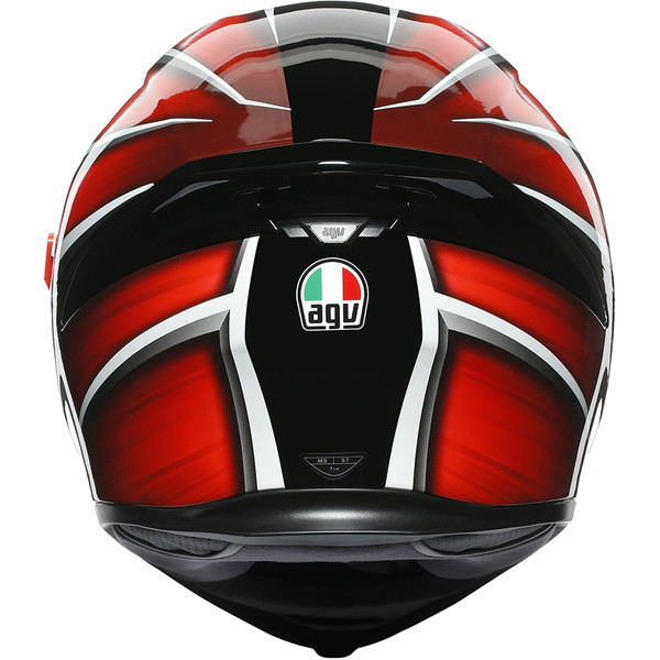 AGV - Casque K5 S Tempest Noir / Rouge