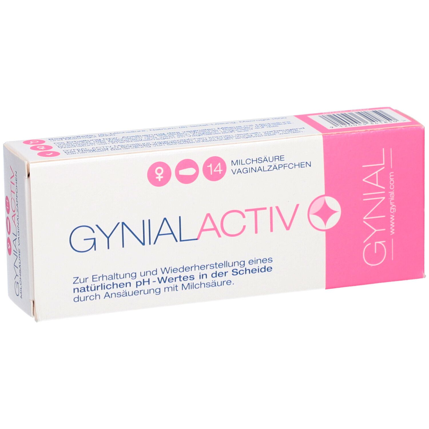 GynialActiv Milchsäure Vaginalzäpfchen