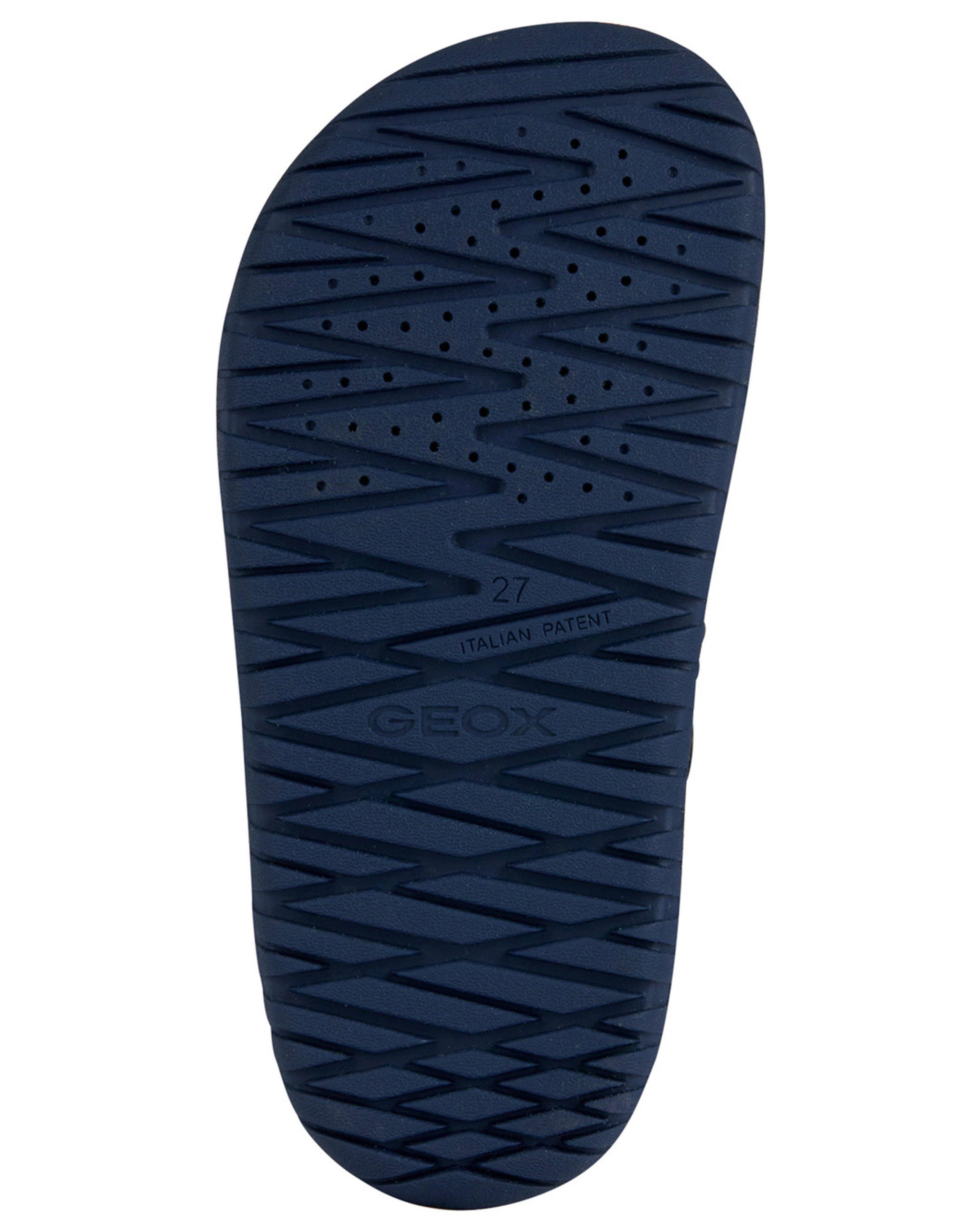 Klett-Sandale FUSBETTO in navy/lime