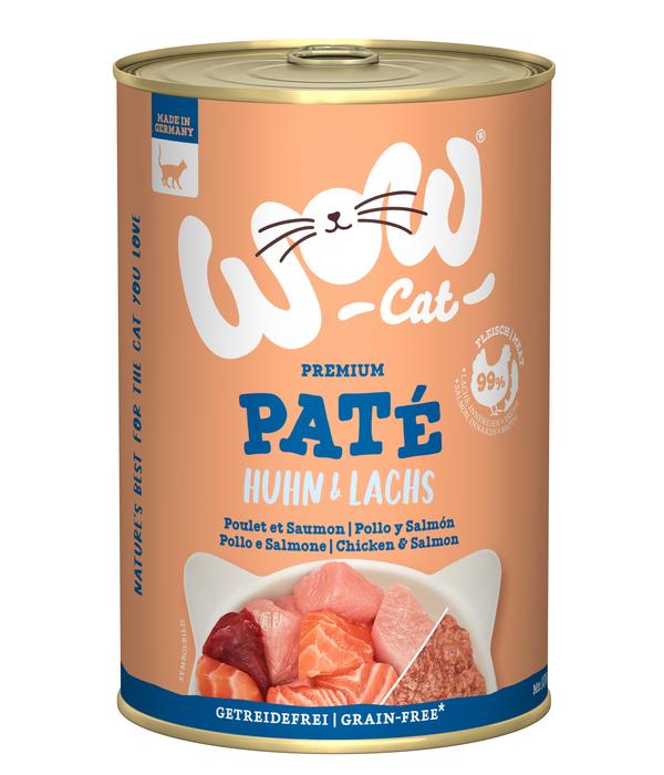 WOW® Cat Nassfutter für Katzen Adult, 6 x