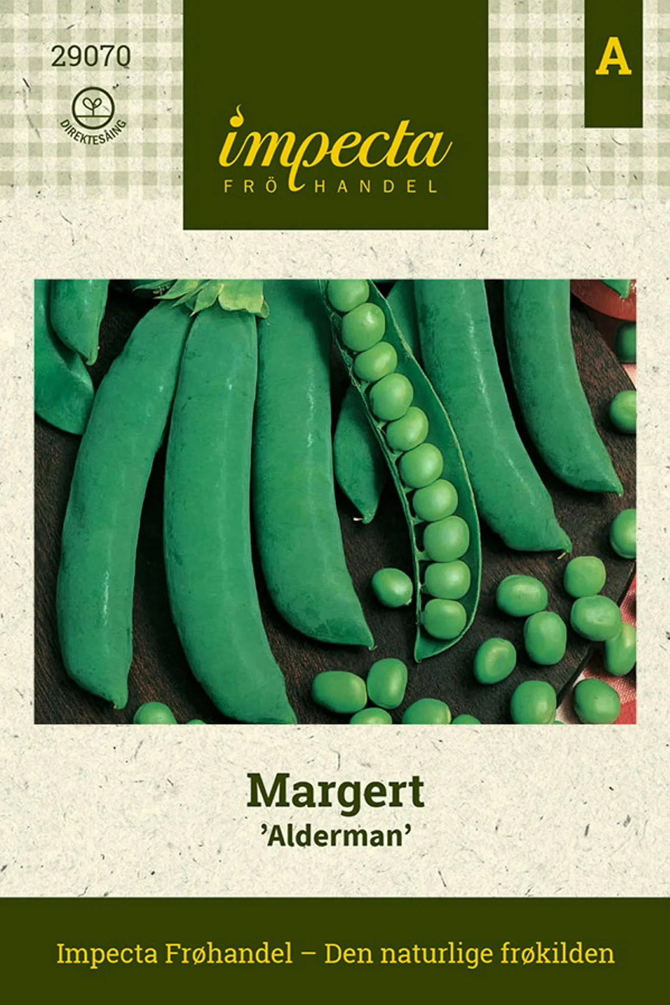 Pisum sativum 'Alderman' Margert 'Alderman'