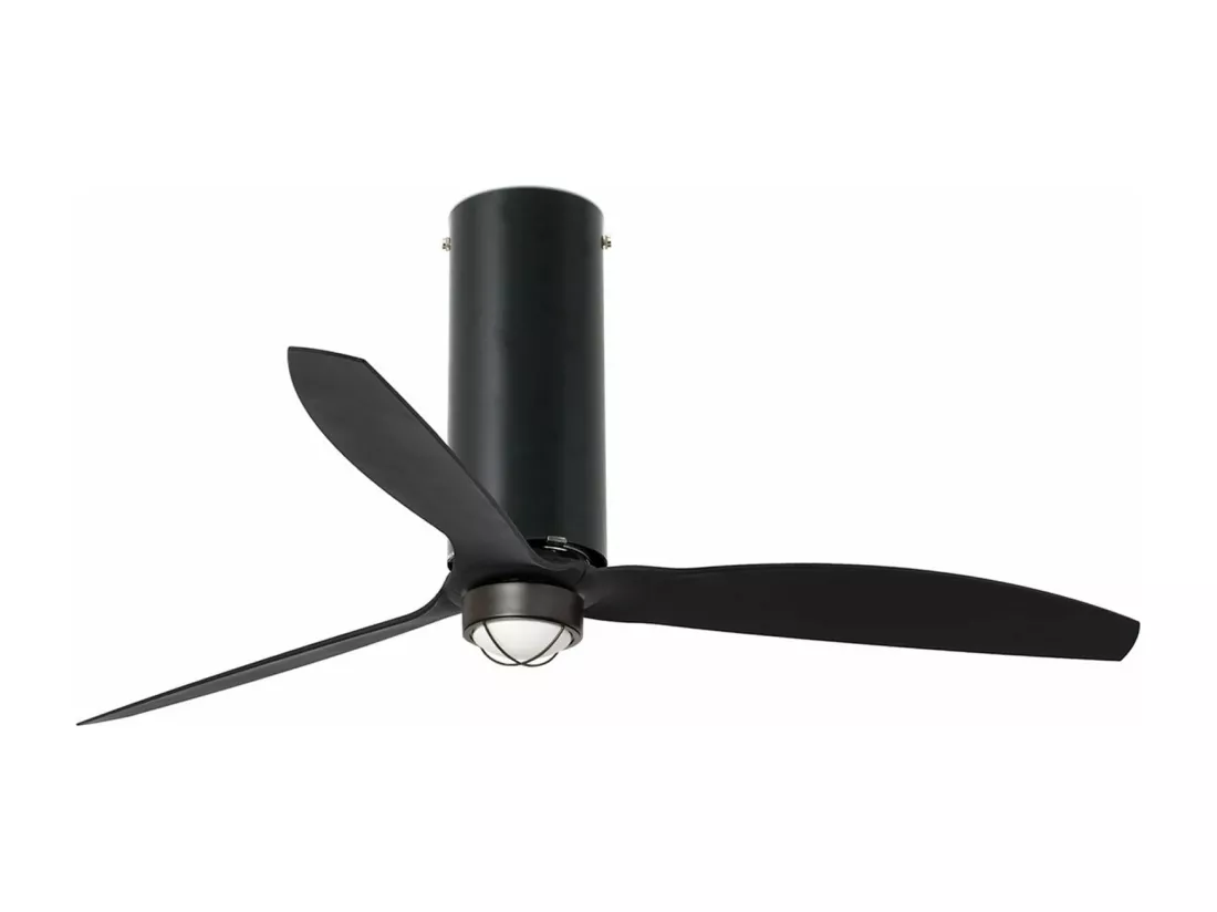 TUBE FAN M LED Ventilateur DC noir mat