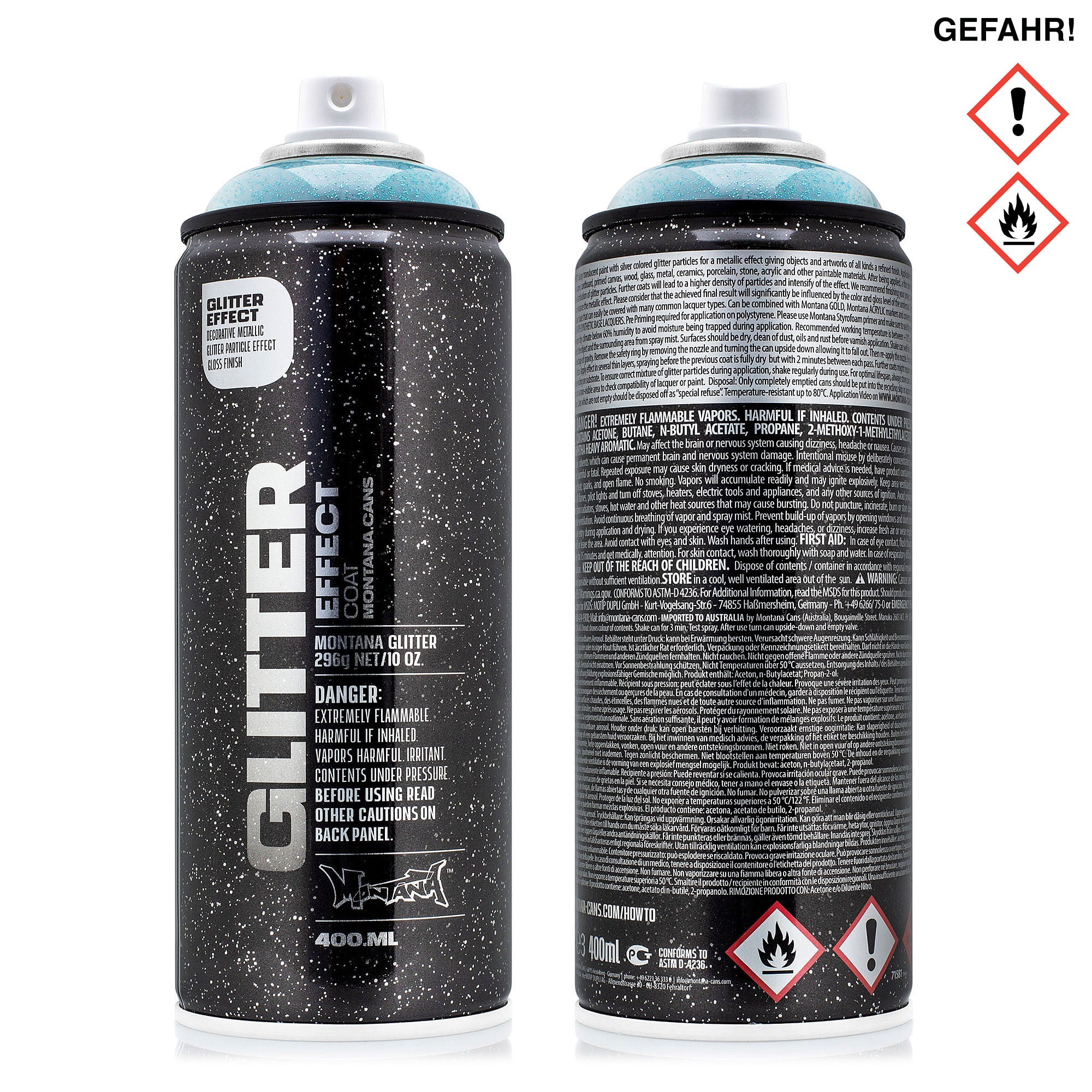 Montana<br>glitter effect coat 400 ml