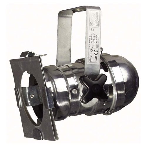 Showtec Par 36 short armatuur zilver