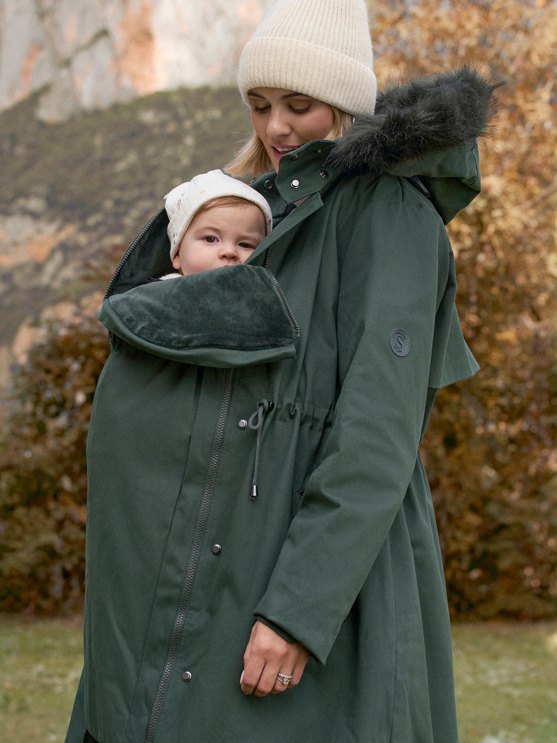 Seraphine Premium Sub-Zero Down Filled 3-In-1 Maternity & Babywearing Parka