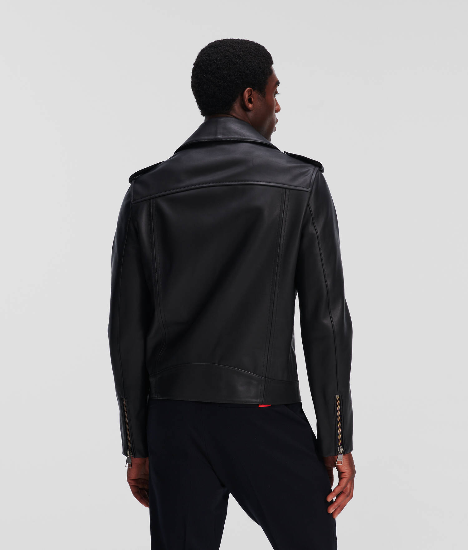 VESTE DE MOTARD EN CUIR