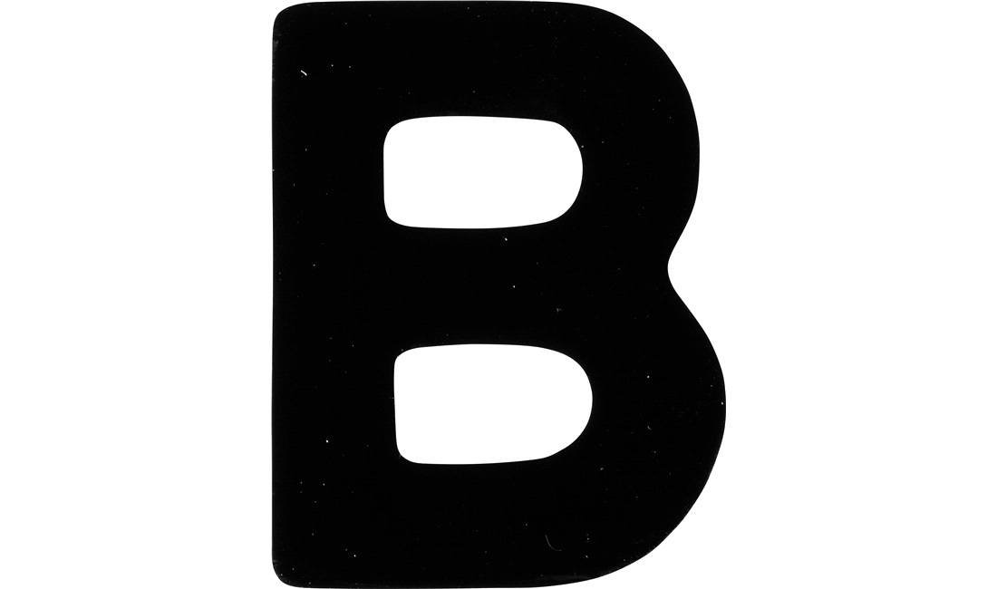 Klistermærke 'B' 3