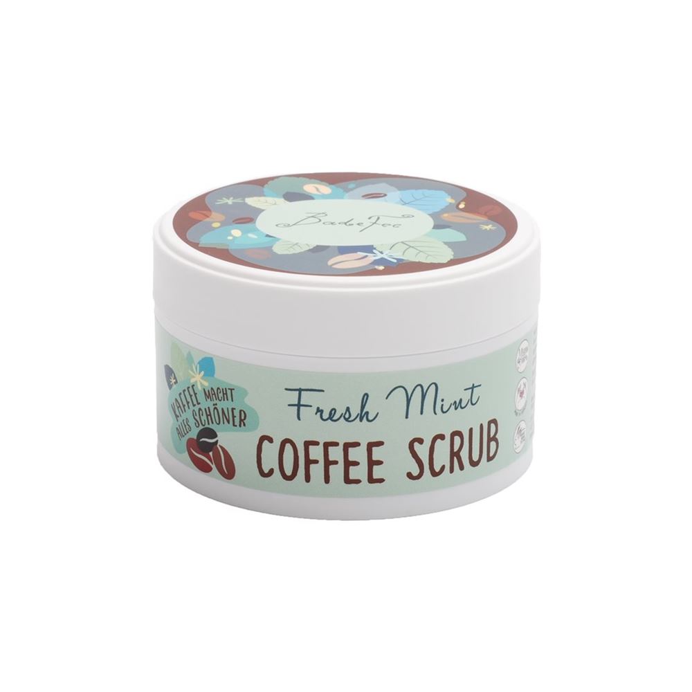 Bo Cosmetic Badefee Kaffeepeeling Fresh Mint 180 g