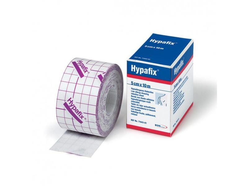 Hypafix Hypafix hypoallergenes Klebeflies 5 cm x 10 m Die vollflächige Verbandfixierung