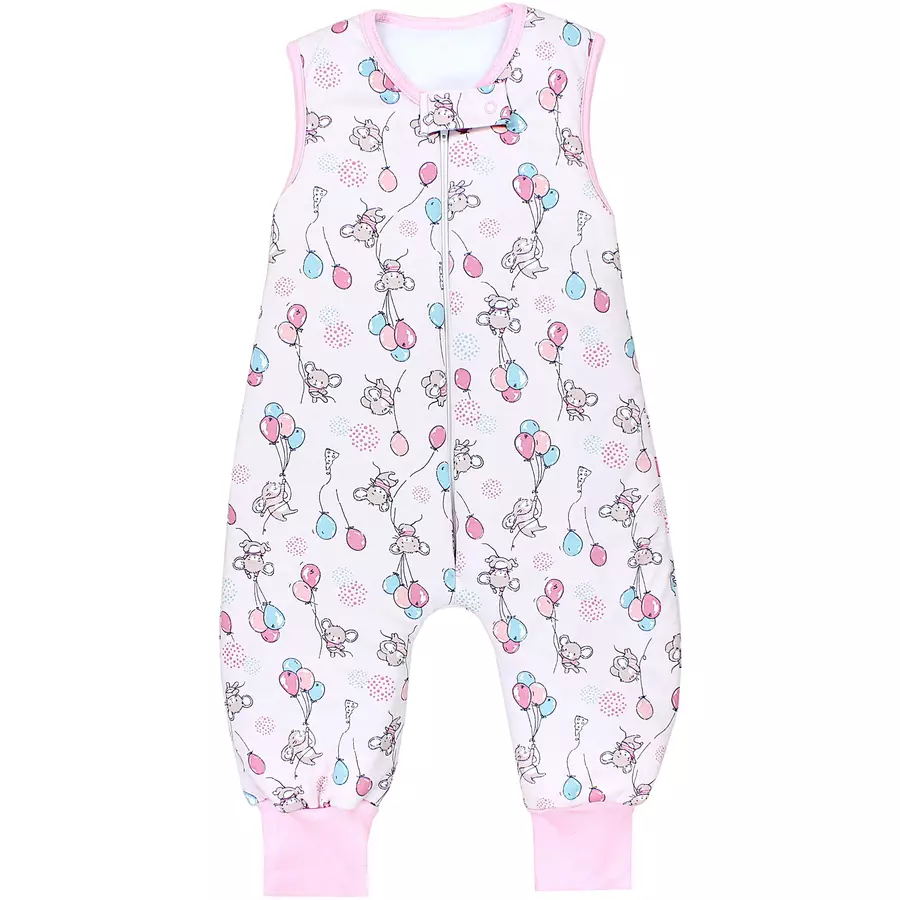 TupTam Baby  Winter Schlafsack mit Beinen 2,5 Tog rosa Modell 2