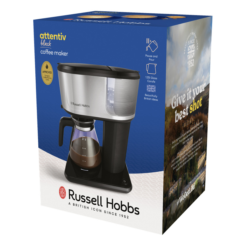Kaffetrakter 1,25 l 1500 W