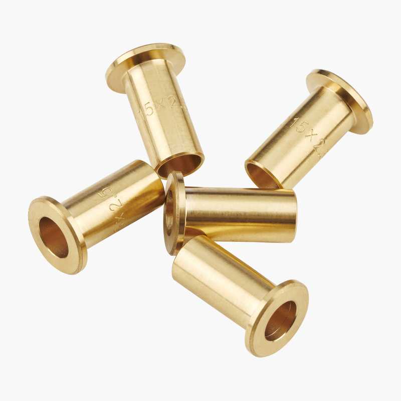 Støttehylser for PEX-rør, 22 mm, 5 stk.