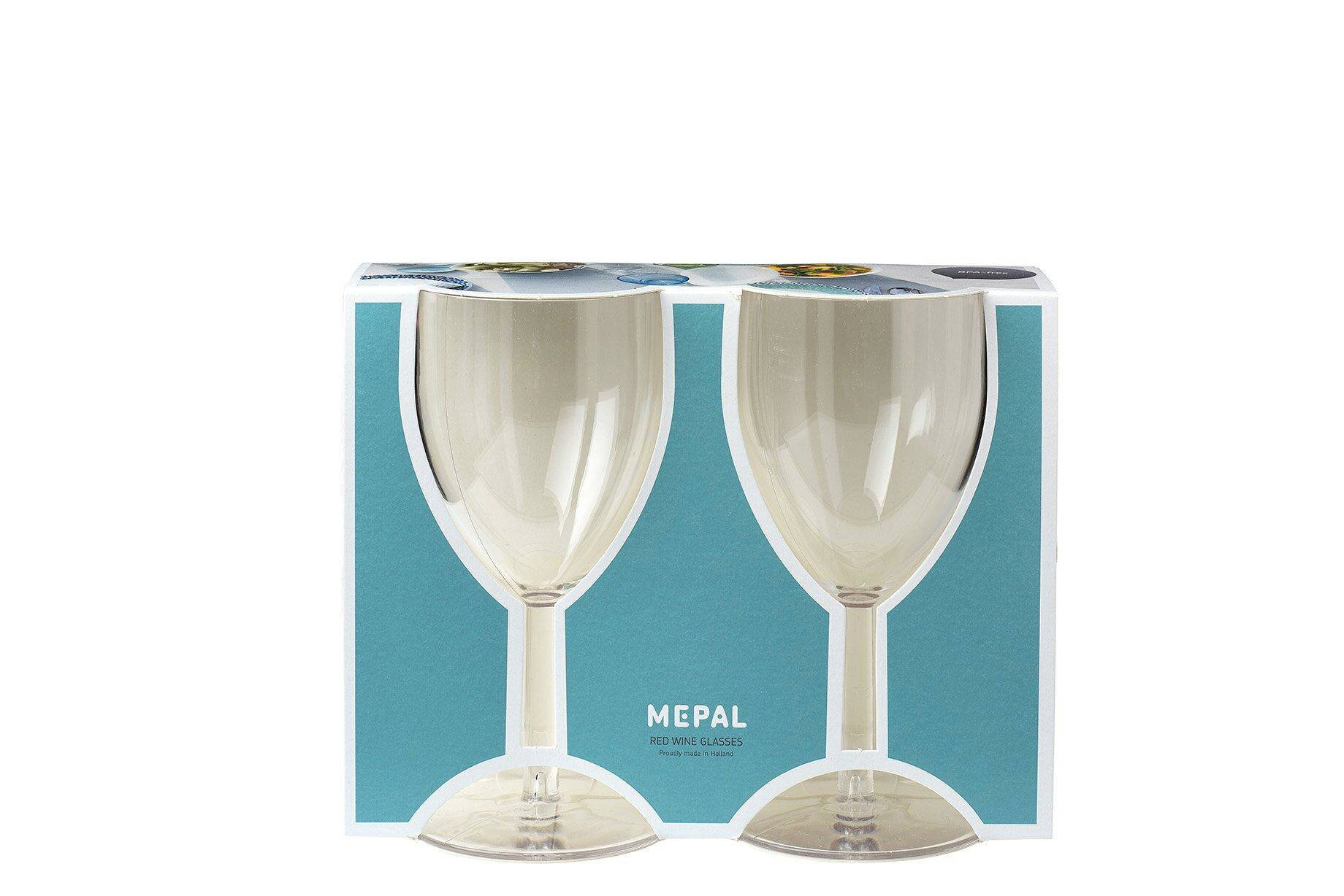 Mepal wijnglas rood (300 ml) (set van 2)
