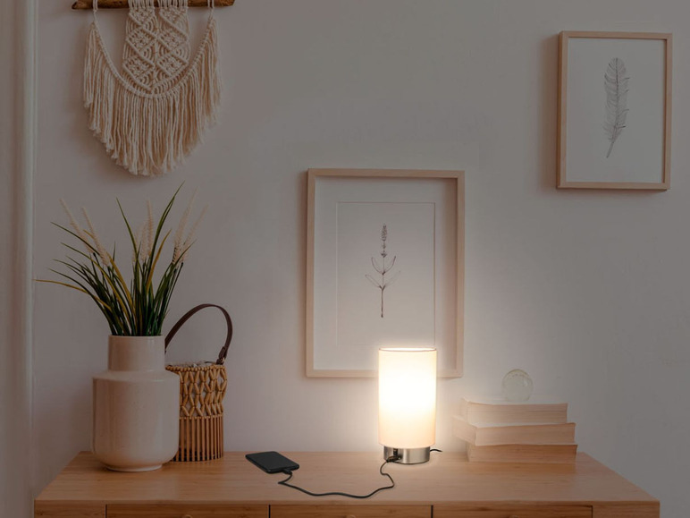 LED-tafellamp, Ø12 cm