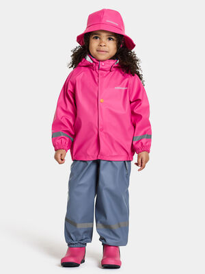 Didriksons Slaskeman Regnsett, True Pink