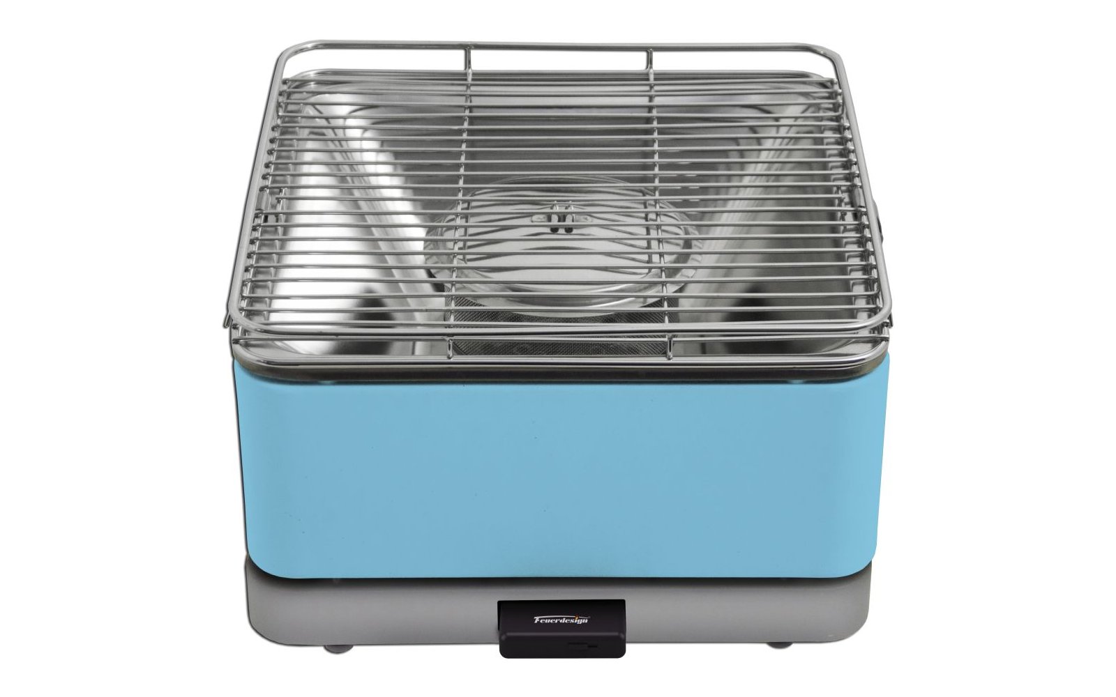 Feuerdesign Teide Holzkohle-Tischgrill blau
