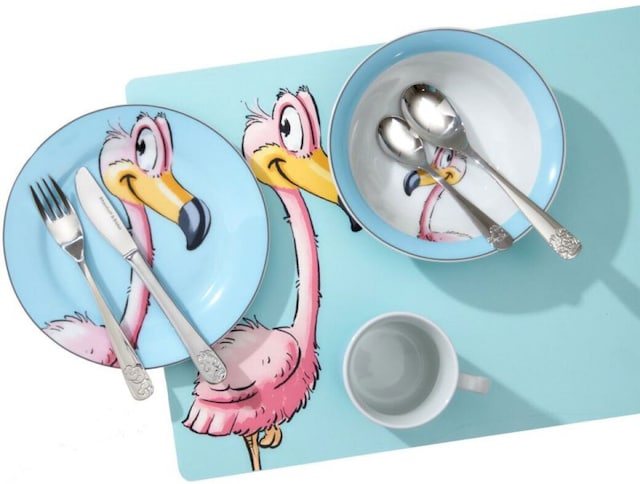 Ritzenhoff & Breker Kindergeschirr-Set Happy Zoo Flo 3-teilig
