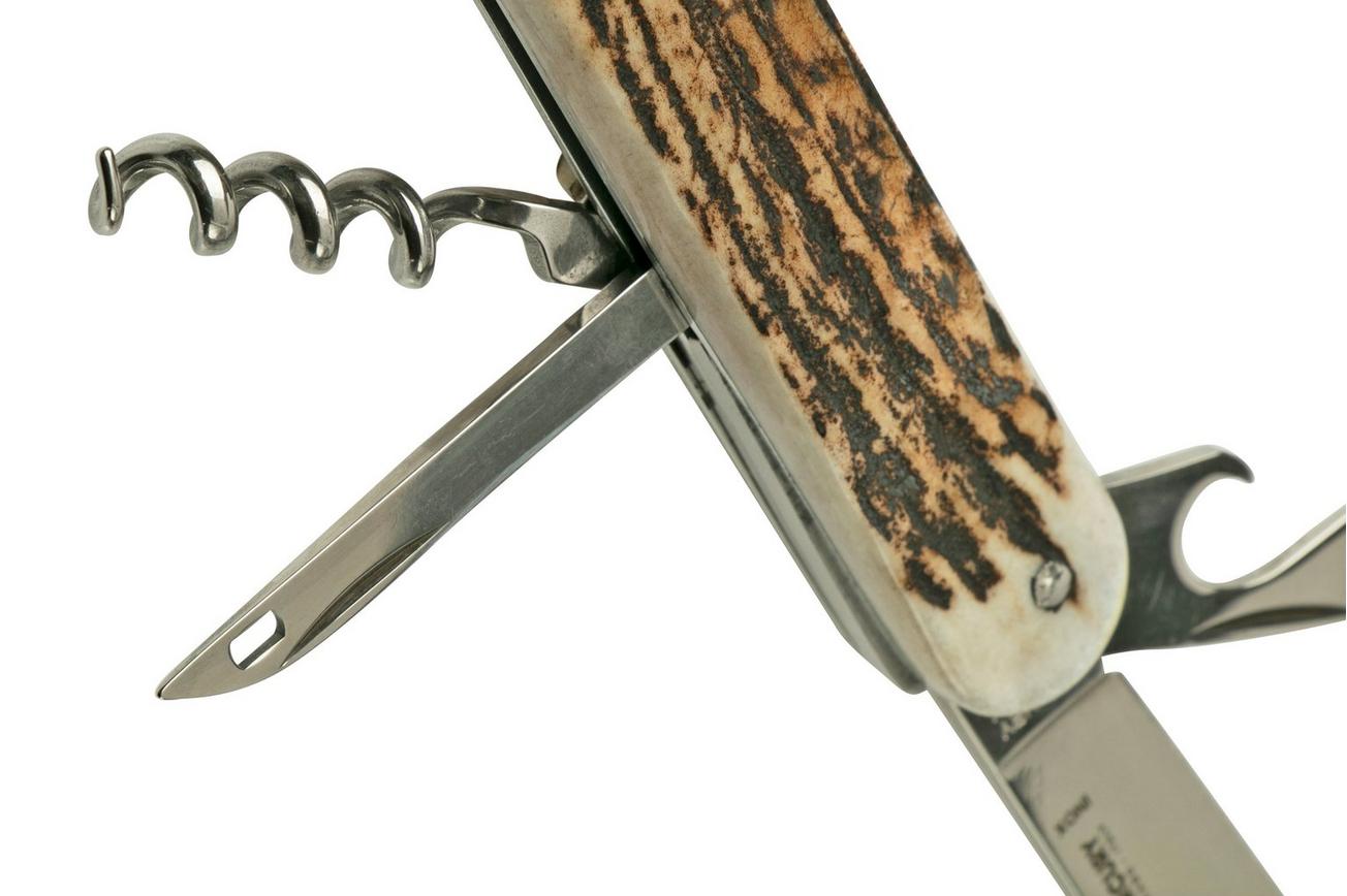 Mercury Multi-Tool Knife 913-6DC Stag, 6 functies, zakmes