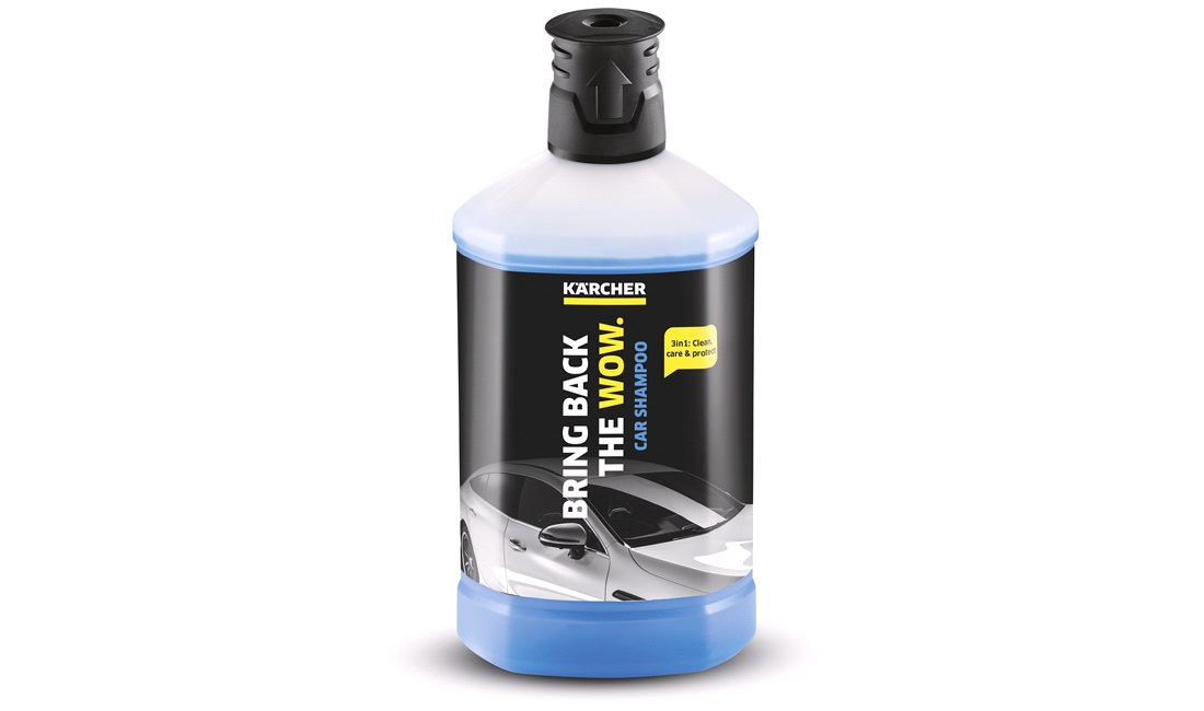 Kärcher Plug'n'Clean Bilshampoo, 1L