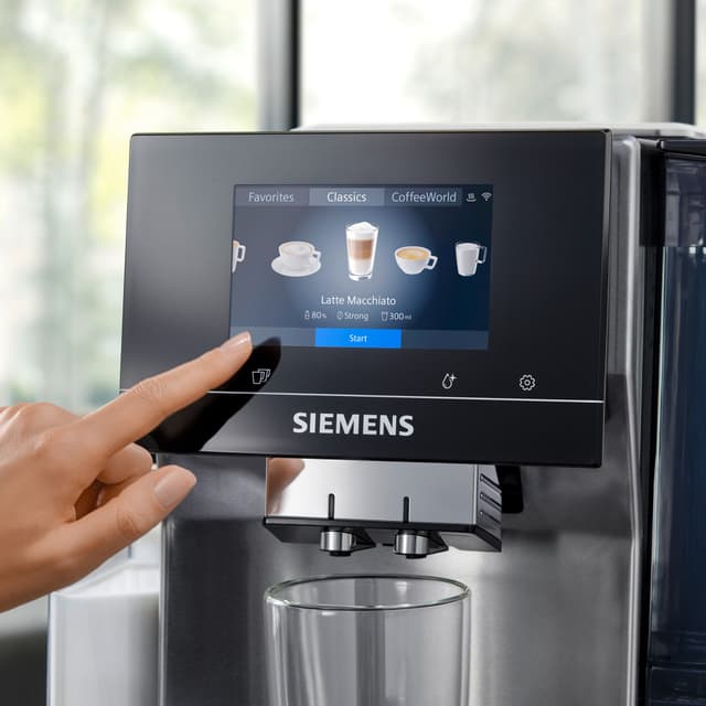 Siemens EQ700 Integral automatisk espressomaskine TQ717R03 (sølv)
