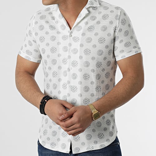 Chemise A Manches Courtes 1668 Beige Clair