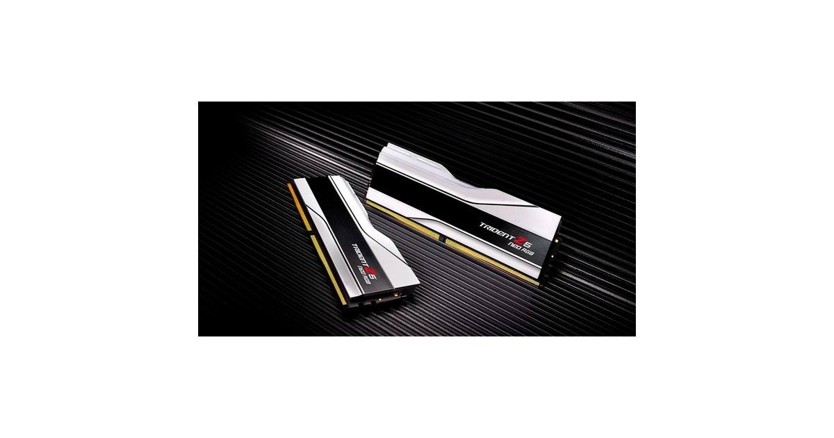 G.Skill32 GB DDR5-6400 Kit werkgeheugen  (Wit, F5-6400J3239G16GX2-TZ5NRW, Trident Z5 NEO RGB, EXPO)